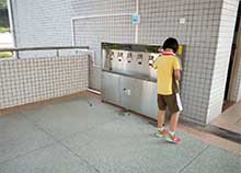  山東臨沂一中，選擇安裝圣藍校園不銹鋼直飲水機