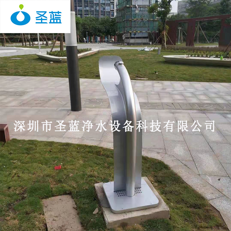 佛山南海公園安裝了手型戶外飲水臺