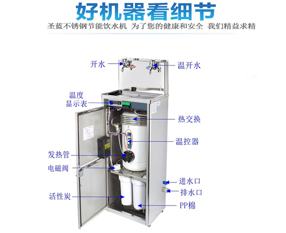 商務(wù)直飲水機,商用不銹鋼直飲水機廠家